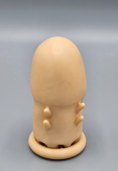 CENSAN Extender Cap Sitabella Penis Kılıfı, 2.5 inç, antenli, lateks