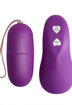 Man Nuo Uzaktan Kumandalı Mini Masaj Vibratörü Mor