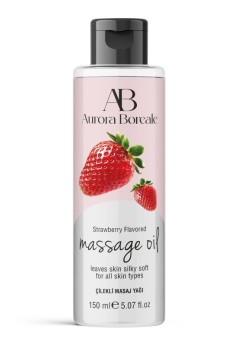 Aurora Boreale Çilek Aromalı Masaj Yağı 150 ML