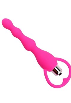 Censan Carmine 10 Modlu pleasure silicone beads vibratör