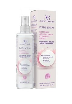 Aurora Boreale 150 Ml İntim Sprey Dış Genital Bölge Temizleme Spreyi