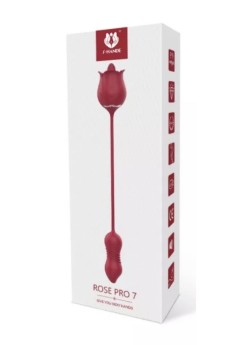 S-Hande Rose Pro 7 İleri Geri Hareket ve Dil vibratör