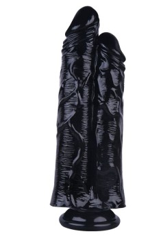 Noctis 26,5cm Siyah Çiftli Dildo No:111