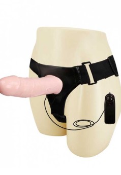 Ultra Çift Taraflı Titreşimli Belden Bağlamalı - Strap On