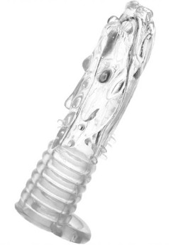 Dragon Testis Aparatlı Tırtıklı Penis Kılıfı