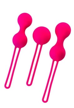 Censan Redvil Kegel Vajinal Top Seti Pembe 16,5 cm