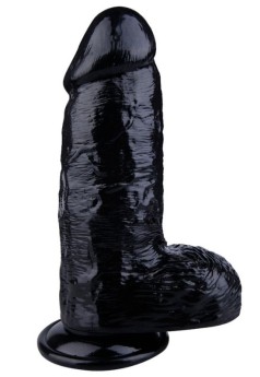 Noctis 24cm Realistik Siyah Dildo No:3