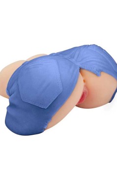 Censan School Girls Jeans Etekli Suni Vajina Yapay Kalça Mastürbatör