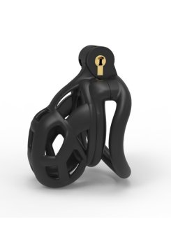 Censan Siyah Ayarlanabilir Metal Penis Kafesi M Beden