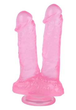 Noctis 21cm PembeÇiftli Dildo No:61