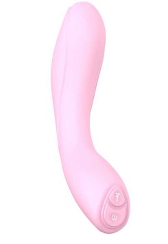 Xuanai Elbow Bükülebilir Eğik Şarjlı Vibratör - Pembe