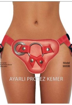 Censan Forjin Ayarlanabilir 3 Halkalı Belden Bağlama Kemeri Kırmızı