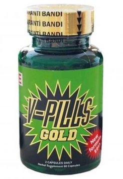 V-Pills Gold Bitkisel Kapsül