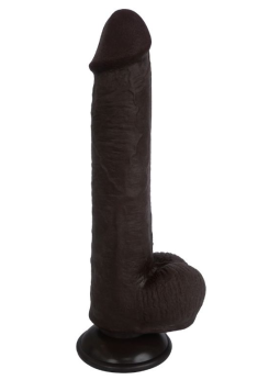 Censan Ultra Gerçekçi 24 Cm Brown Melez Kıkırdaklı Dildo