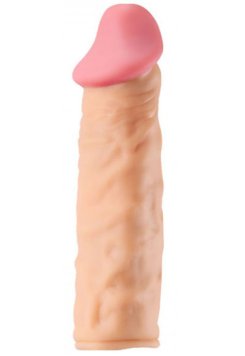 Penextender Big Head 50mm Dolgulu Penis Kılıfı