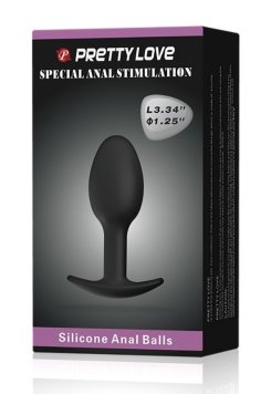 Censan Special Anal Stimulation İçi Ağırlıklı Top Olan Anal Plug Tıkaç