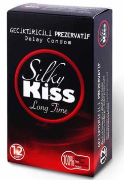 Silky Kiss Long Time Prezervatif