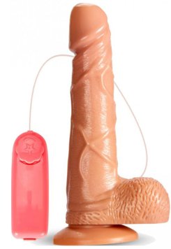 J.B. Titreşimli 19cm Dildo Vibratör