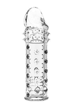 Penextender Tırtıklı Saydam Penis Kılıfı 16.3 cm