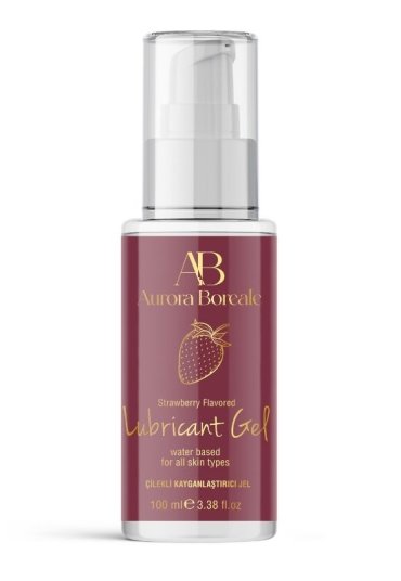 Aurora Boreale Çilek Aromalı Kayganlaştırıcı Jel 100 ML