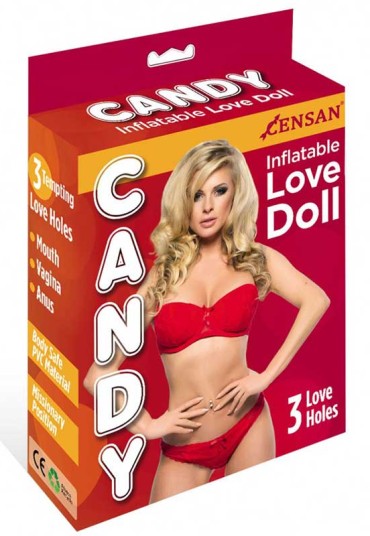 Censan Candy Love Doll 3 İşlevli Şişme Bebek
