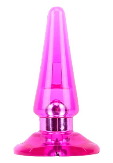 Hi Basic Titreşimli Anal Tıkaç - Pembe