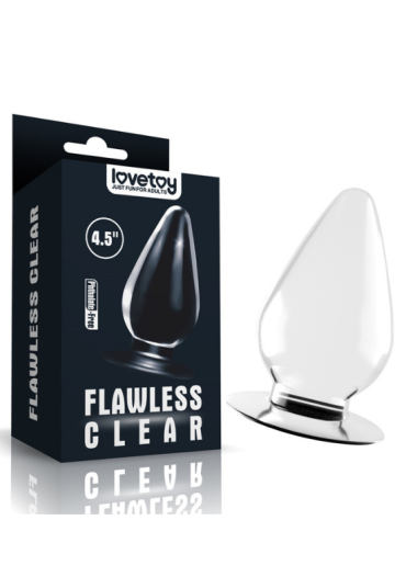 Censan Flawless Clear Anal Plug 4.5 İnç