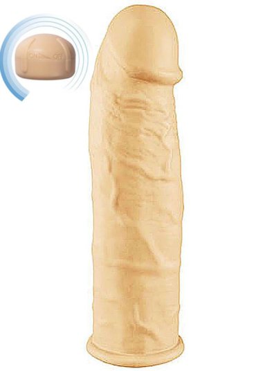 Excellent Power 16.5cm Titreşimli Penis Kılıfı