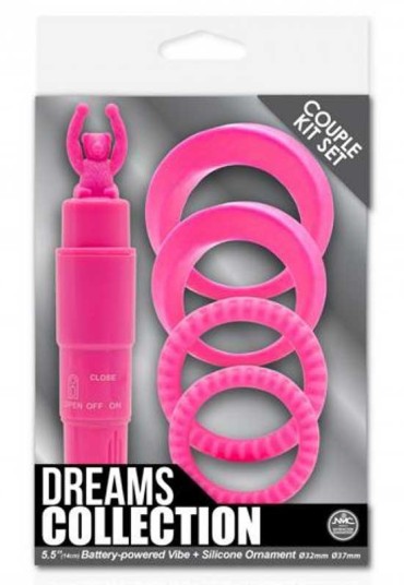 Dreams Collection Çiftlere Özel Zevk Seti Pembe
