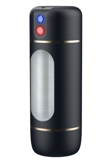 USB Şarjlı 10 Mod Titreşimli Sesli Akıllı Mastürbatör Siyah