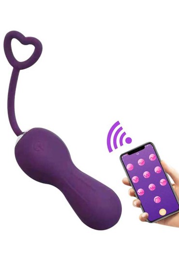 Censan Telefon Kontrollü Mini Vibratör Mor
