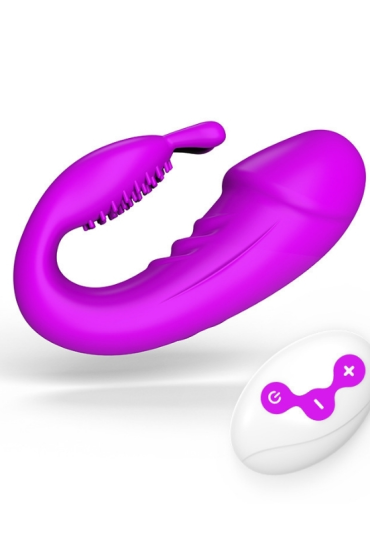 Censan Kablosuz Kumandalı Şarjlı 2 in 1 Giyilebilir Rabbit Mini Vibratör