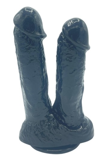 Noctis 21cm Siyah Çiftli Dildo No:61