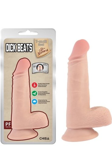 Dick Beats 18cm Kıkırdaklı Gerçekçi Dildo