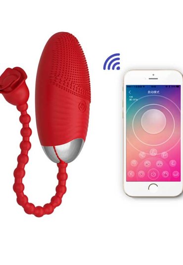 Censan Telefon Kontrollü Yumurta Vibratör Kırmızı