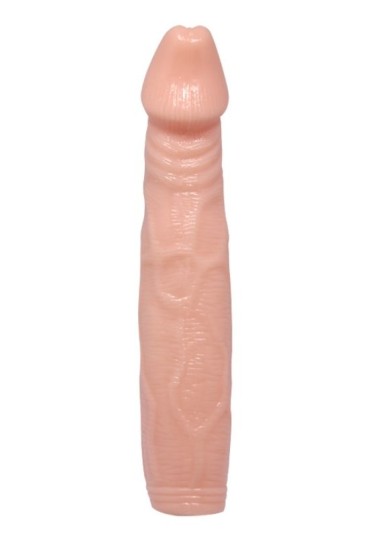 Censan 6 cm Dolgulu Titreşimli Silikon Penis Kılıfı