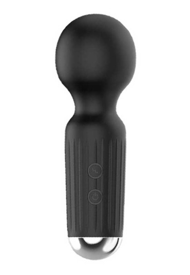 Censan Mini Wand Masaj Vibratörü Siyah
