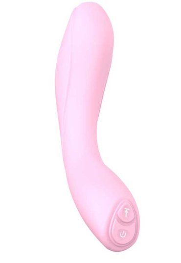 Xuanai Elbow Bükülebilir Eğik Şarjlı Vibratör - Pembe