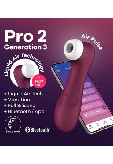 Censan Satisfyer Pro 2 Generation 3 Telefon Kontrollü Vibratör