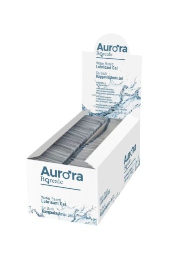 Aurora Boreale 100 Lü 5 Ml Şase Sade Su Bazlı Kayganlaştırıcı