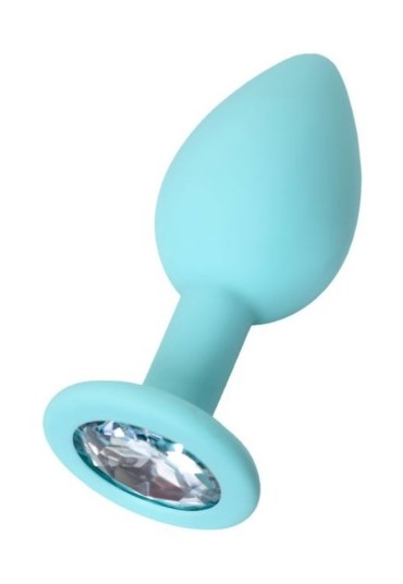 Censan Brilliant Anal Plug beyaz kristalli 7 cm 26 g