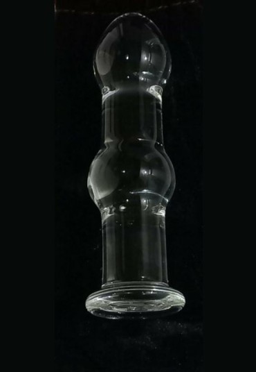 CENSAN 14cm Boğumlu Cam Anal Plug