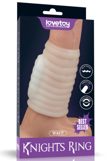 Censan Vibrating Wave Knights Ring (Beyaz)