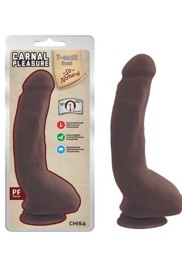 Carnal Pleasure Melez 23.5cm Kıkırdaklı Gerçekçi Dildo