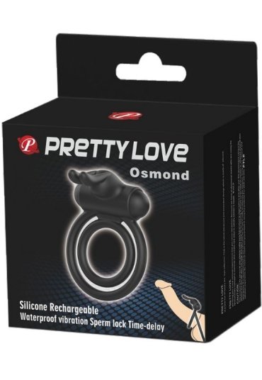 Censan Osmond Titreşimli Silikon Penis Halkası
