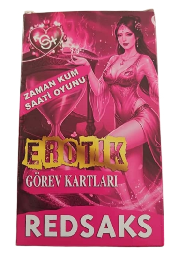 RedSaks Zaman Kum Saati Çiftler Oyunu – 1 Dakikalık Tutku ve Eğlence Görev Kartlarıyla Romantik Oyun Seti