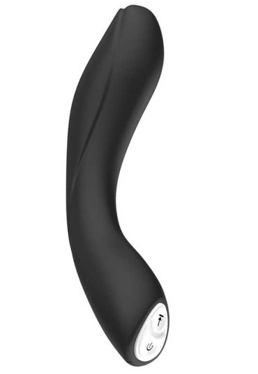 Xuanai Elbow Bükülebilir Eğik Şarjlı Vibratör - Siyah