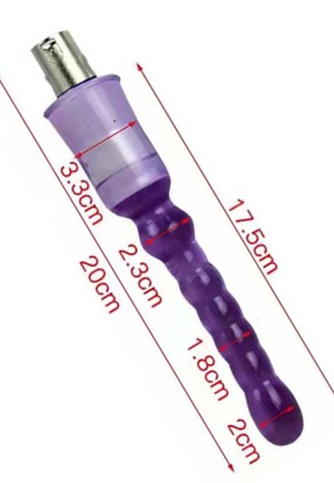 Censan Seks Makinesi Aksesuarı P07 Jel Anal Plug