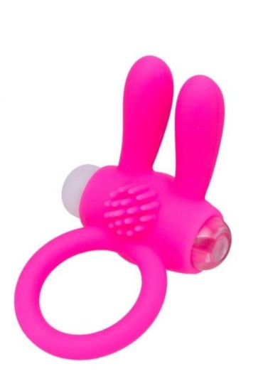 Censan Rabbi Penis Halkası silikon pembe 2,5 cm
