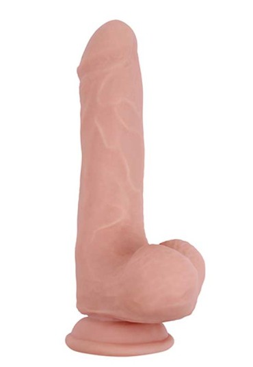 Bottomless Pleasure Kıkırdaklı Gerçekçi Dildo - 20cm Ten